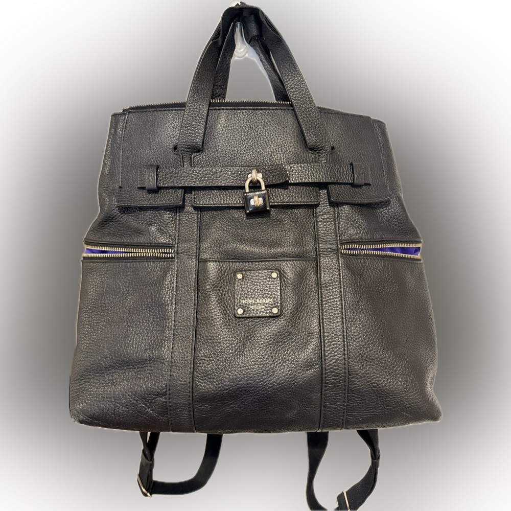 Henri Bendle Pebbled Leather Convertible backpack